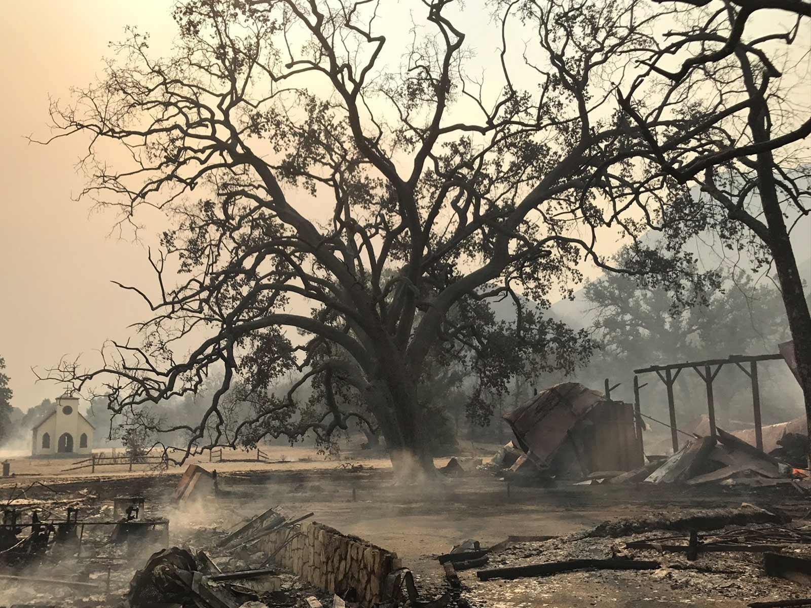‘Westworld’ Set Burns to the Ground During California Wildfires