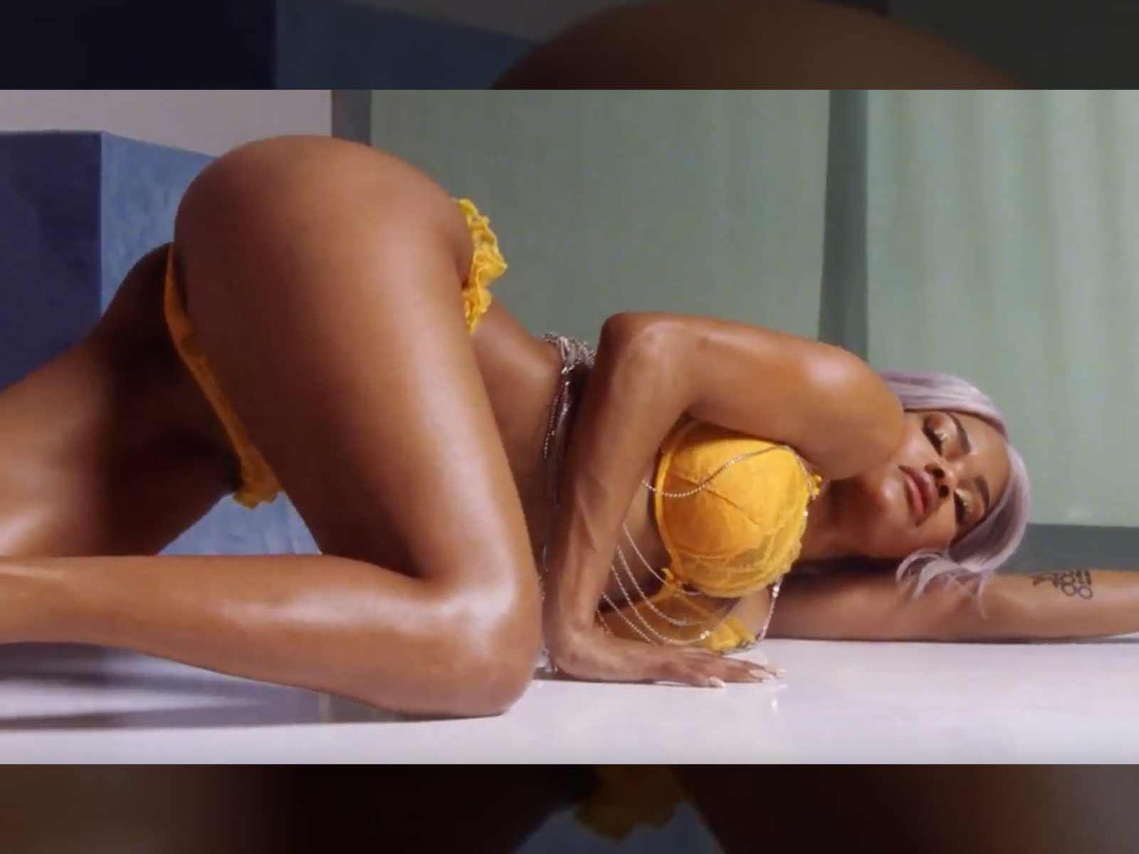 Teyana Taylor Unleashes Her Secret Weapons During Lingerie