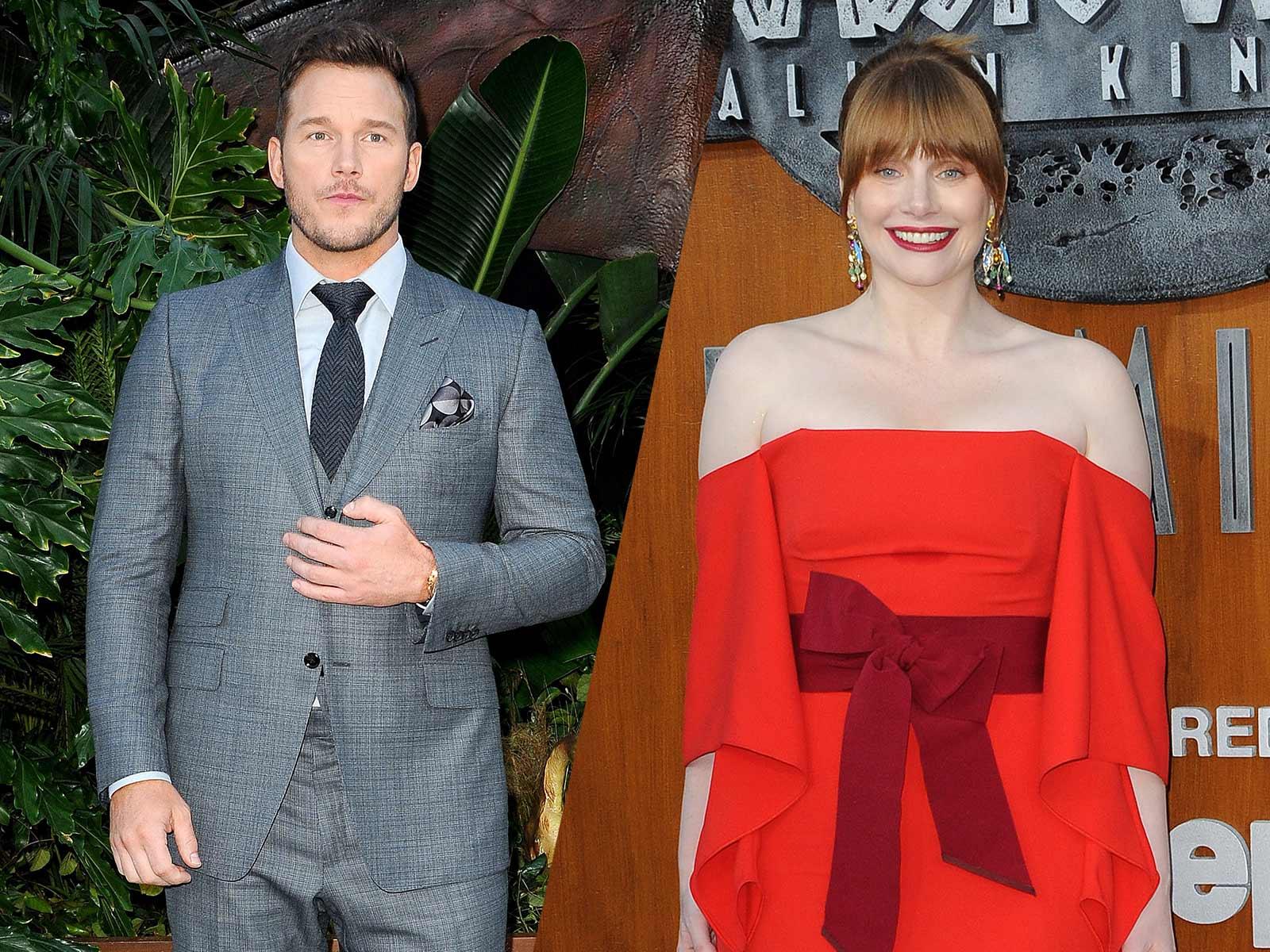 Chris Pratt And Bryce Dallas Howard Glow At The Jurassic World Fallen Kingdom Premiere The Blast