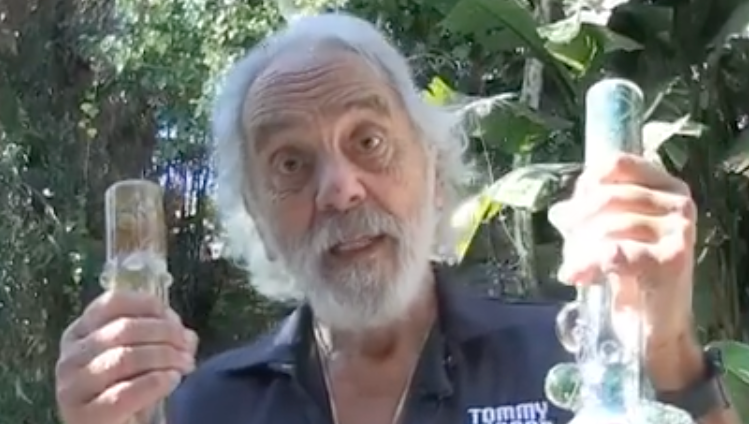 Tommy Chong Ripped By Fans Over $5,000 Limited Edition Bong