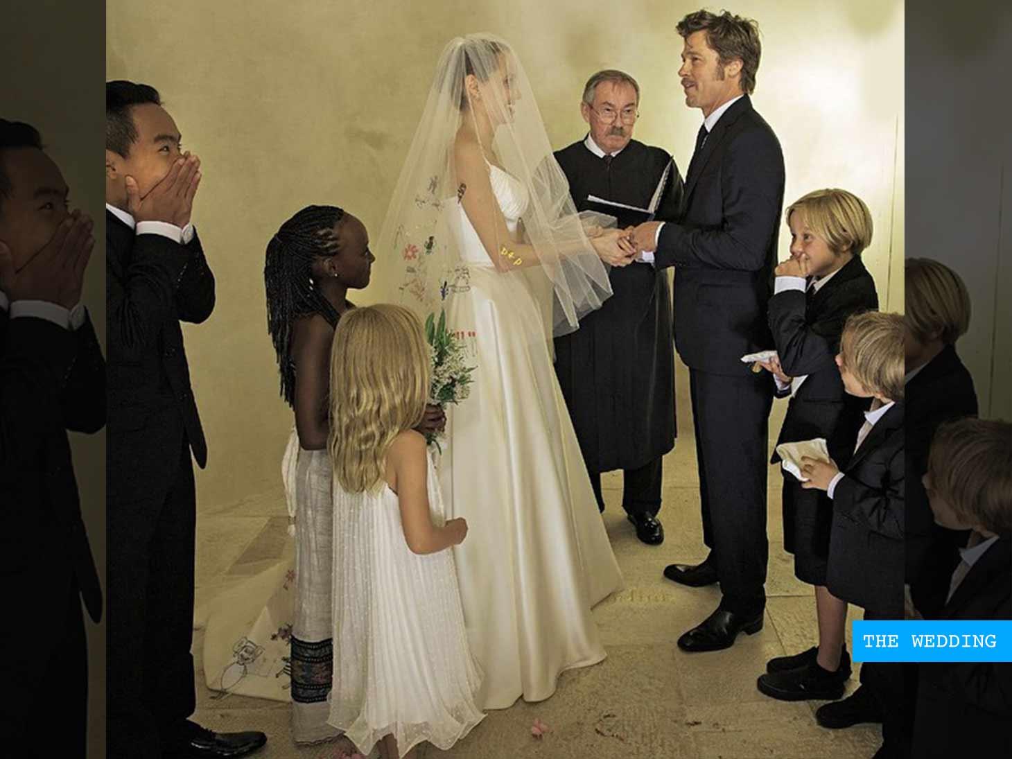 Brad Pitt \u0026 Angelina Jolie's Divorce: Custody Trial Judge Actually  Officiated the Stars' Wedding, image size:1460x1095