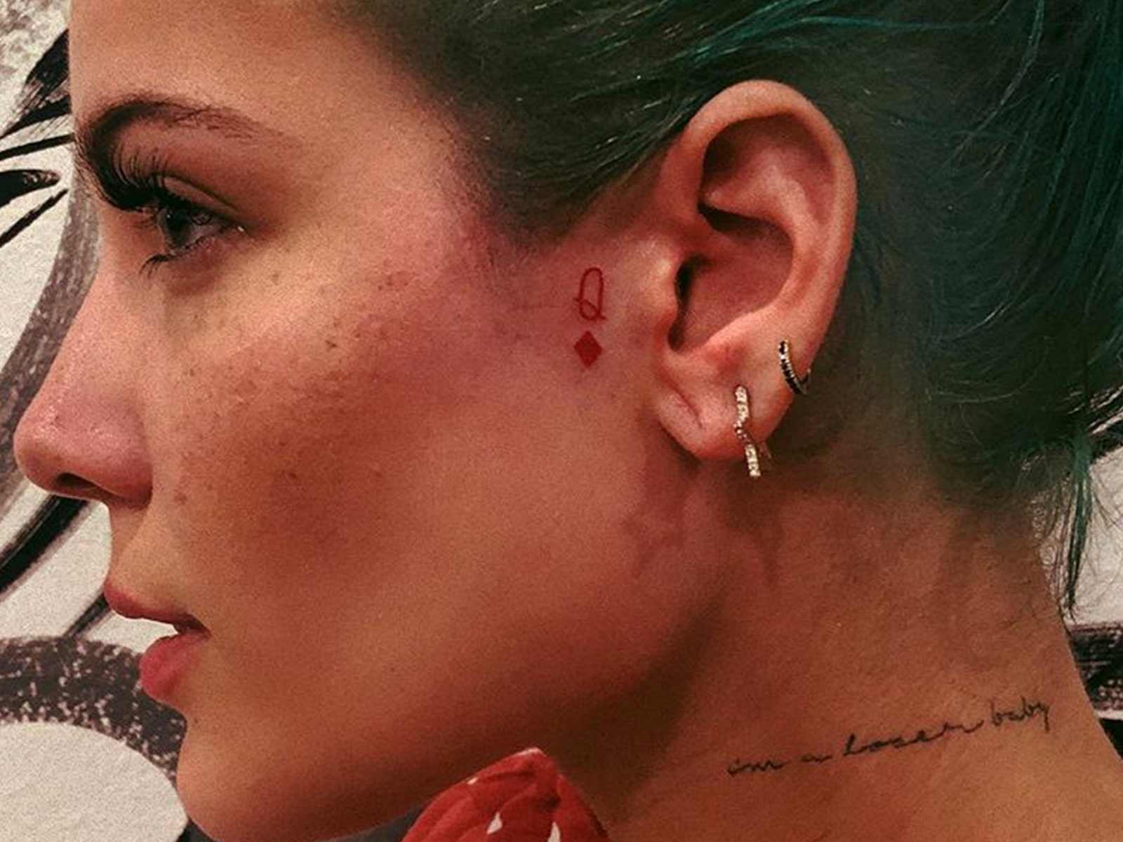Halsey Just Got a Face Tattoo But Don’t Worry, It’s Actually Pretty Cool
