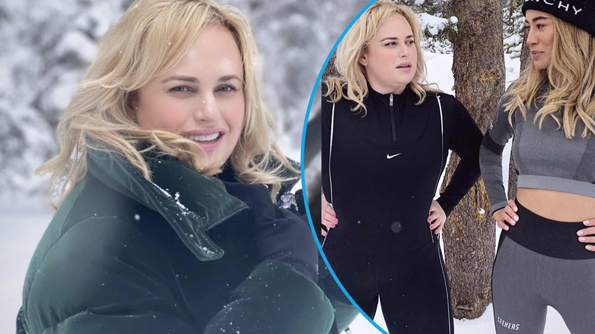 Rebel Wilson Is a Pitch Perfect Snow Bunny, Flaunts Weight Loss In Tiny Ski Attire
