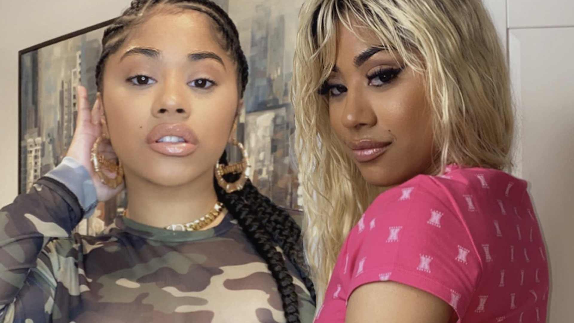 Cardi Bs Sister Hennessy Carolina Pulls Down Pants To Reveal Sweet And Sour Thong The Blast