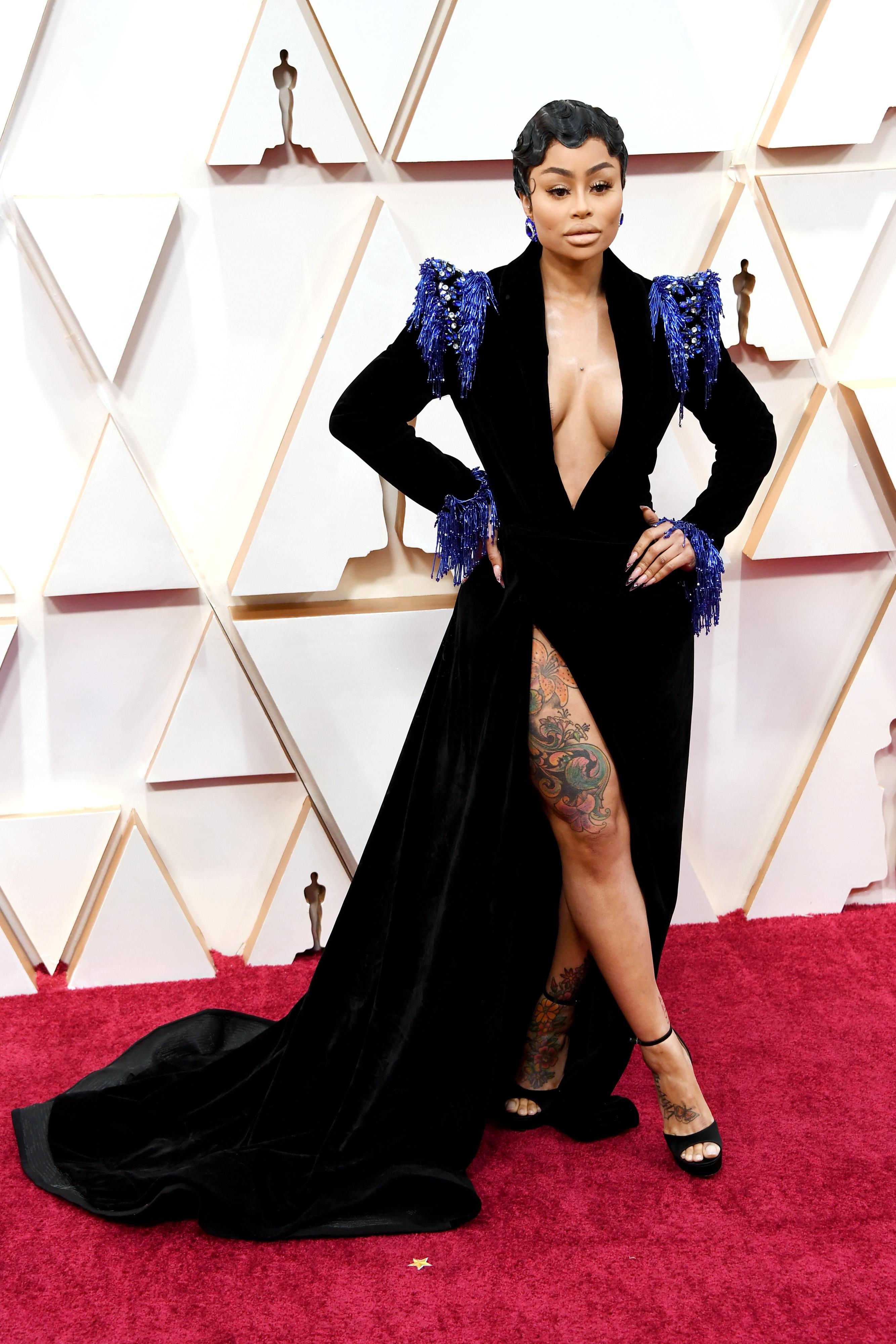 Blac Chyna Walks Oscars 2020 Red Carpet, People Confused