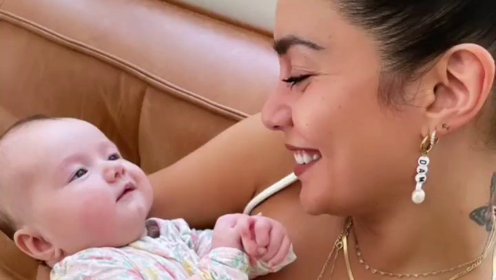 Ashley Tisdale’s 2-Month-Old Daughter Loves Meeting Auntie Vanessa Hudgens!
