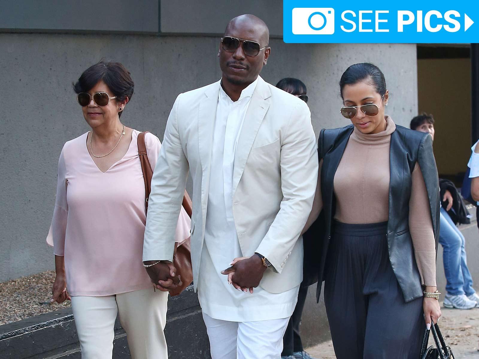 Tyrese Wears All White to Court Because ‘It’s Not a Funeral’