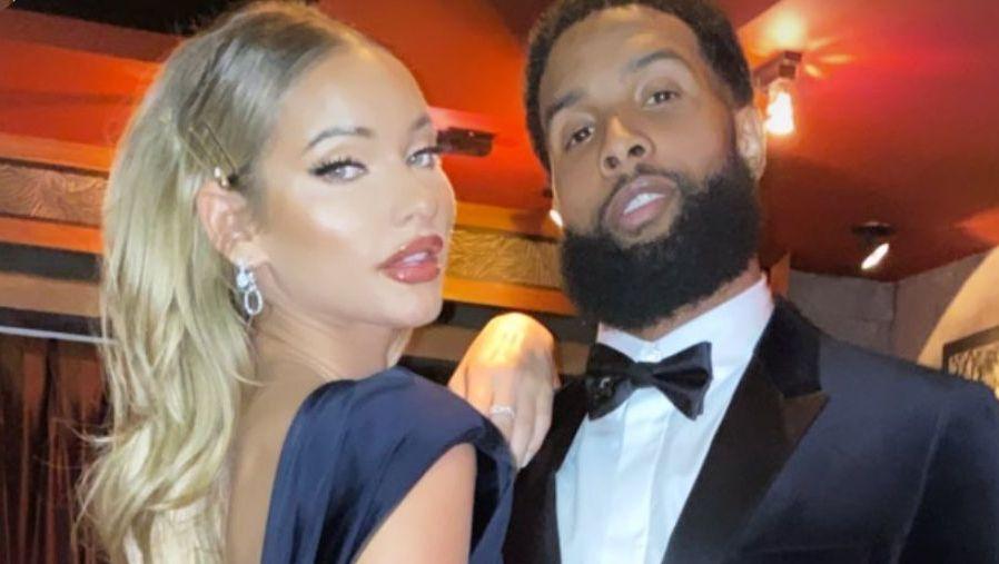 Odell Beckham Jr’s Girlfriend Lauren Wood Jokes About Allegations He Likes To Be Pooped On