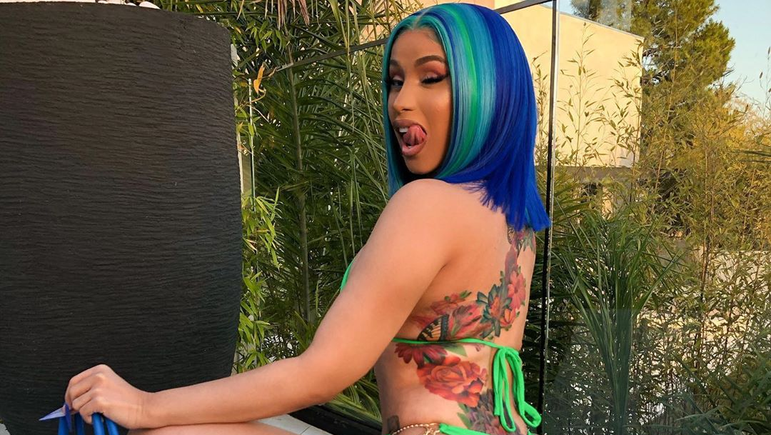 Cardi B Shares ‘Makeover’ Of Her Sexy Peacock Tattoo — See The Mind-Blowing Photos!