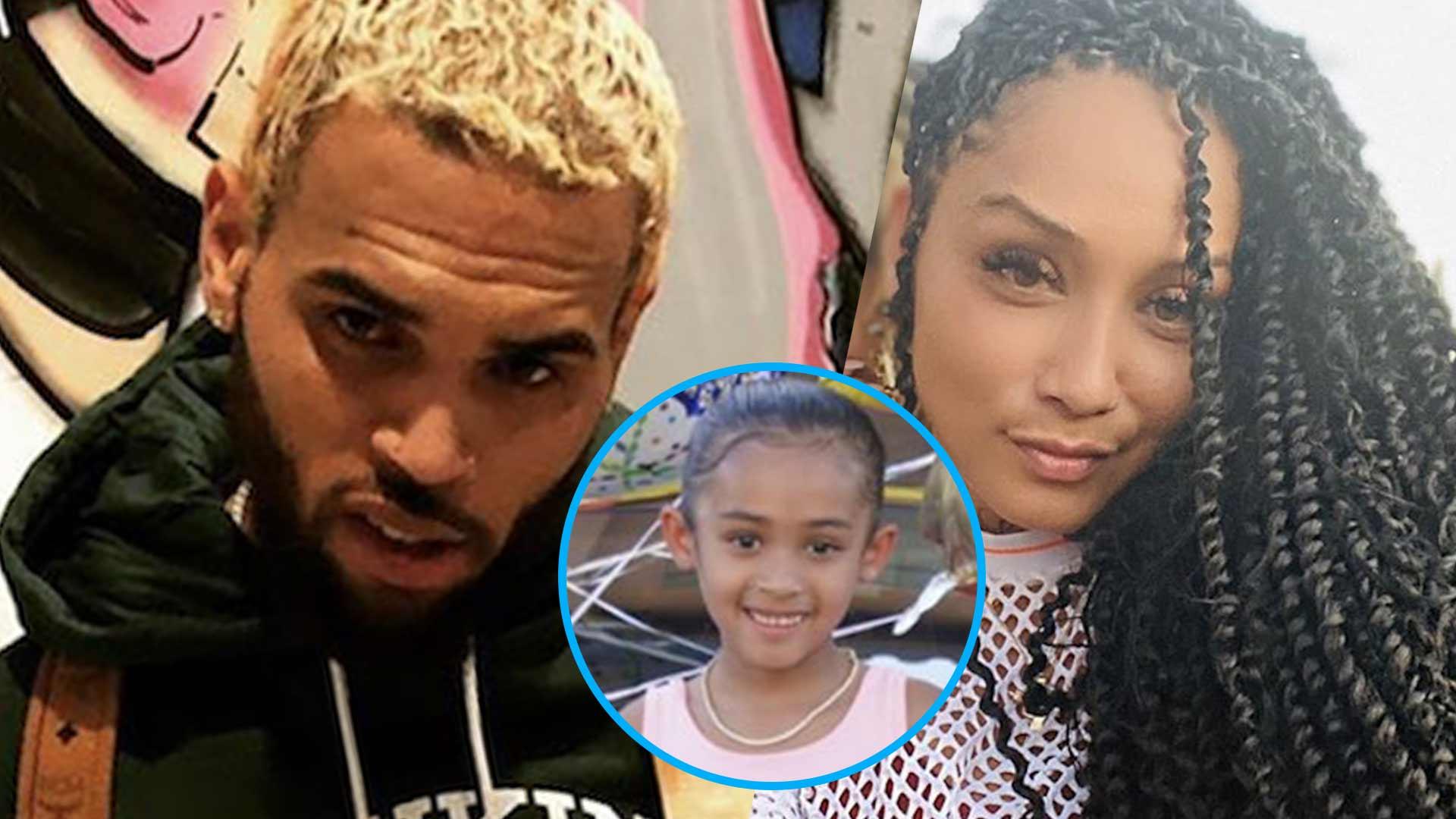 Chris Brown & Nia Guzman Cuddle Up To Royalty On Daughter’s Sixth Birthday
