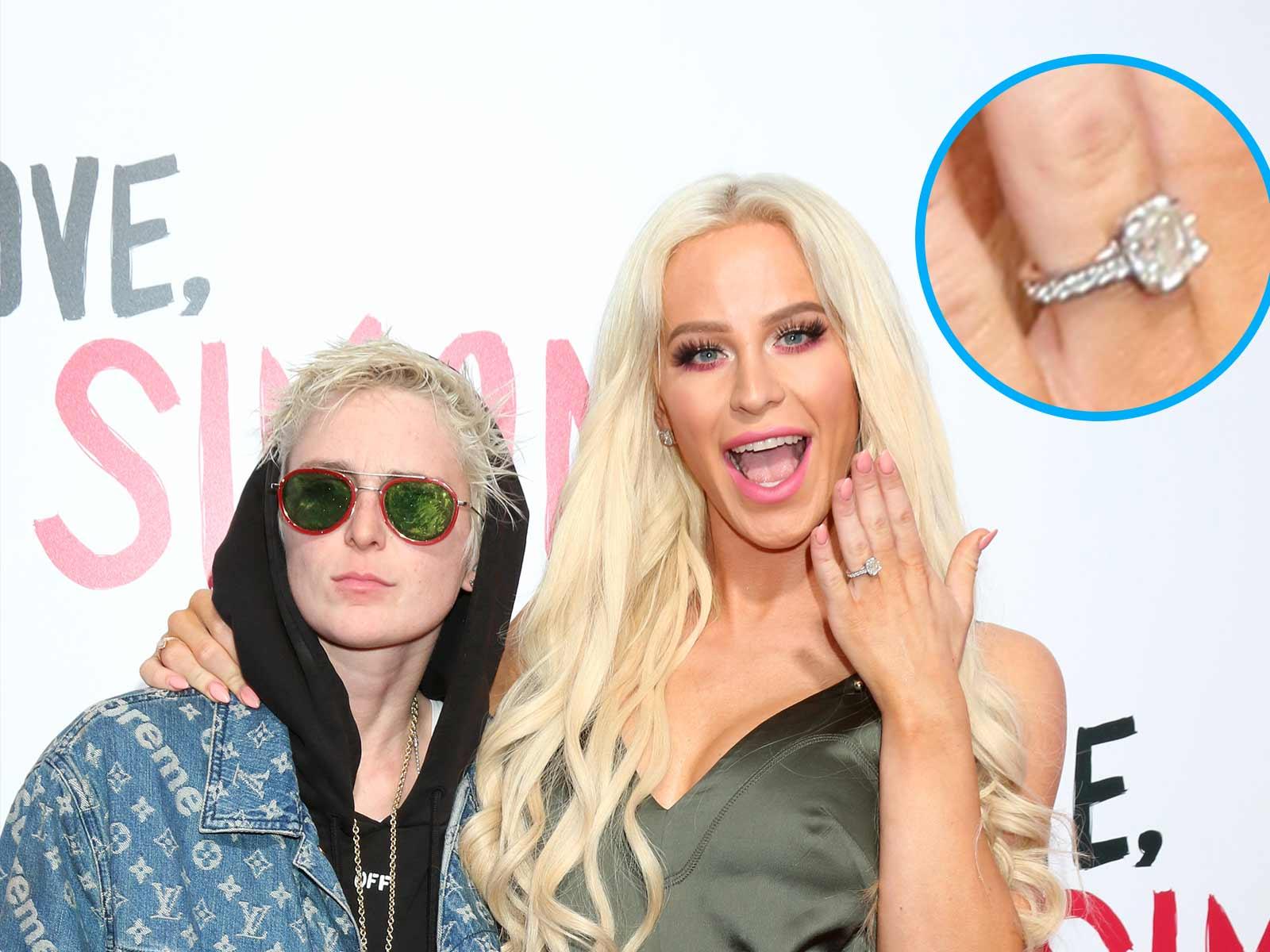 Gigi Gorgeous Shows Off Her Fiancée and Ring at Red Carpet Debut
