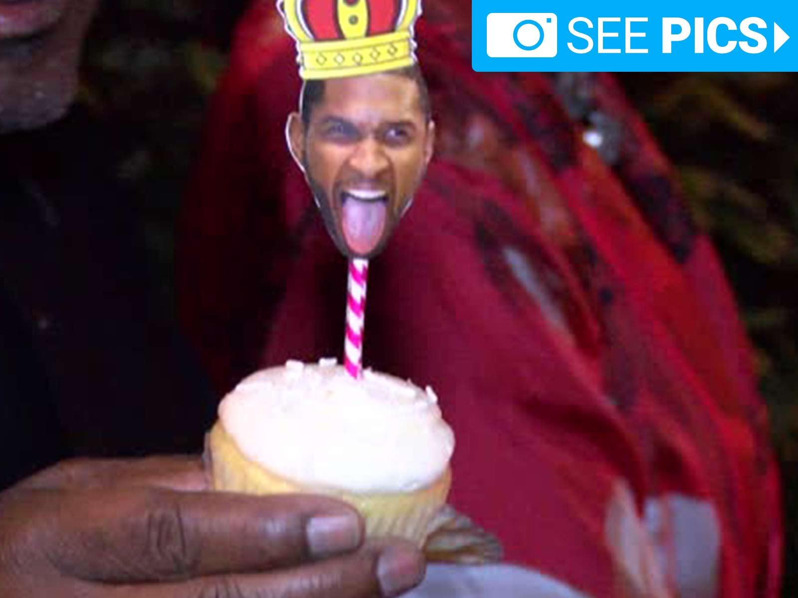 Usher Throws Star Powered Karaoke Party for 39th Birthday
