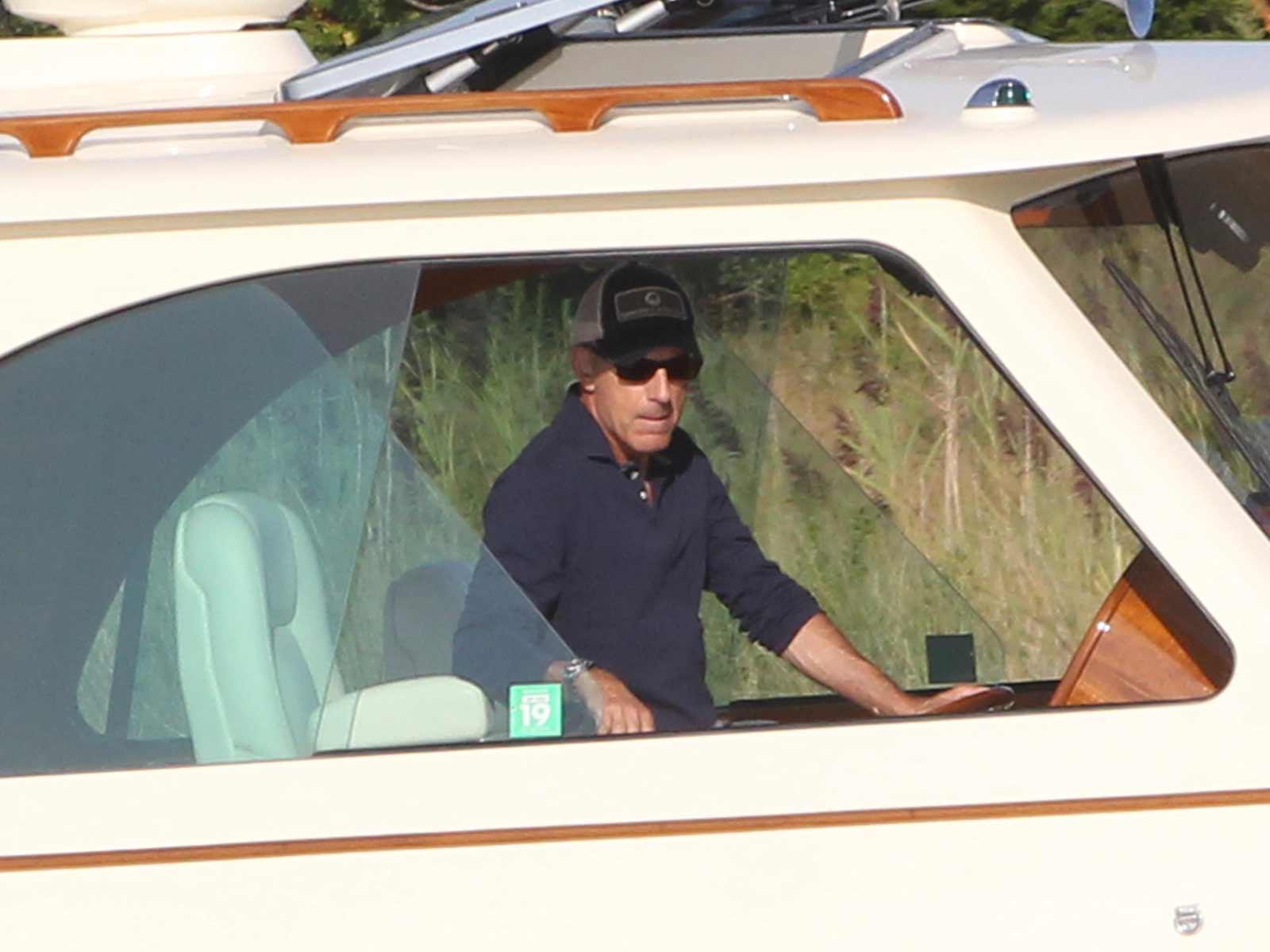 Matt Lauer Stays ‘Resilient’ During Solo Labor Day Boat Outing