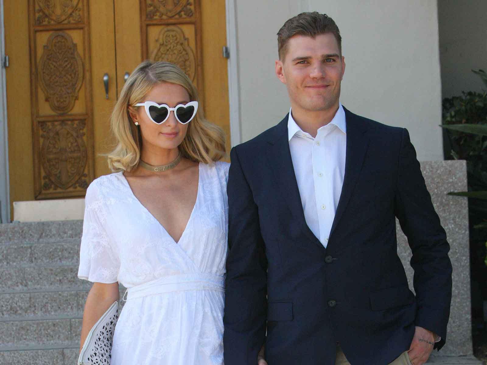Paris Hilton Meets Priest for Her Wedding at Beverly Hills Church