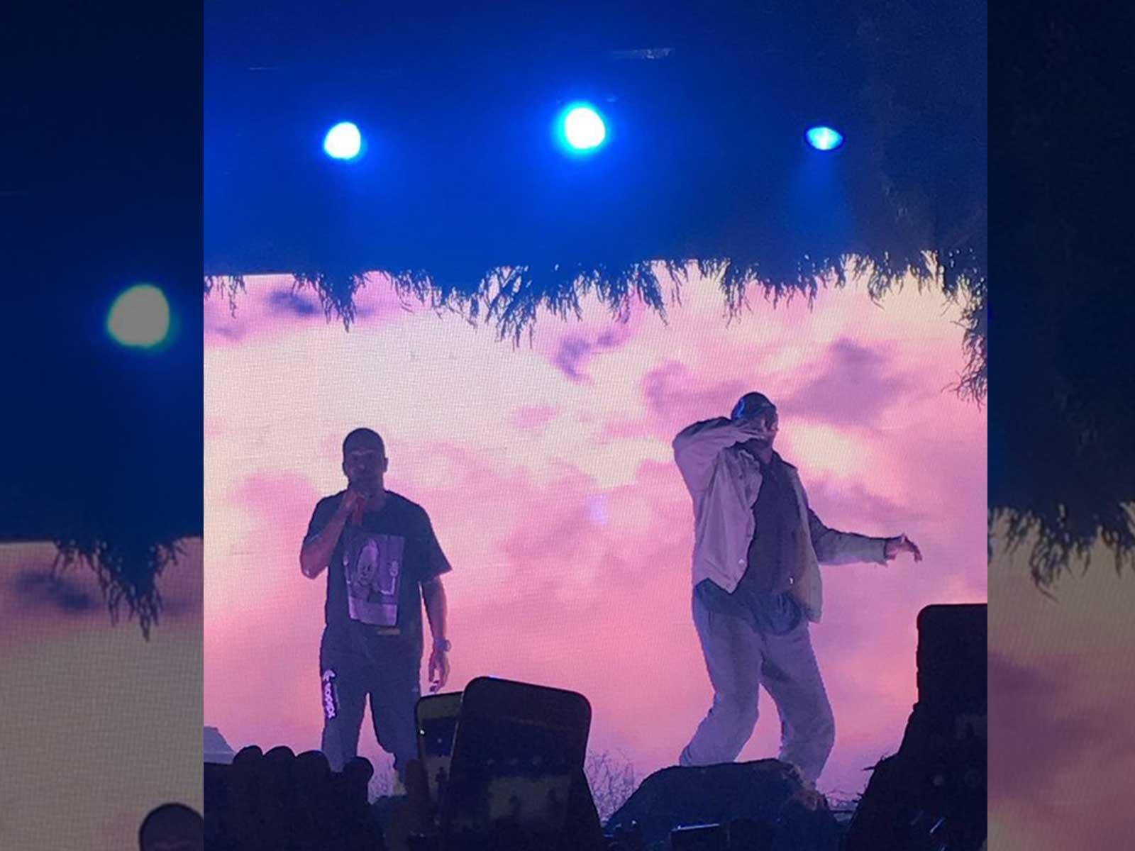 Kanye West Returns to the Stage After Year-Long Hiatus (VIDEO)