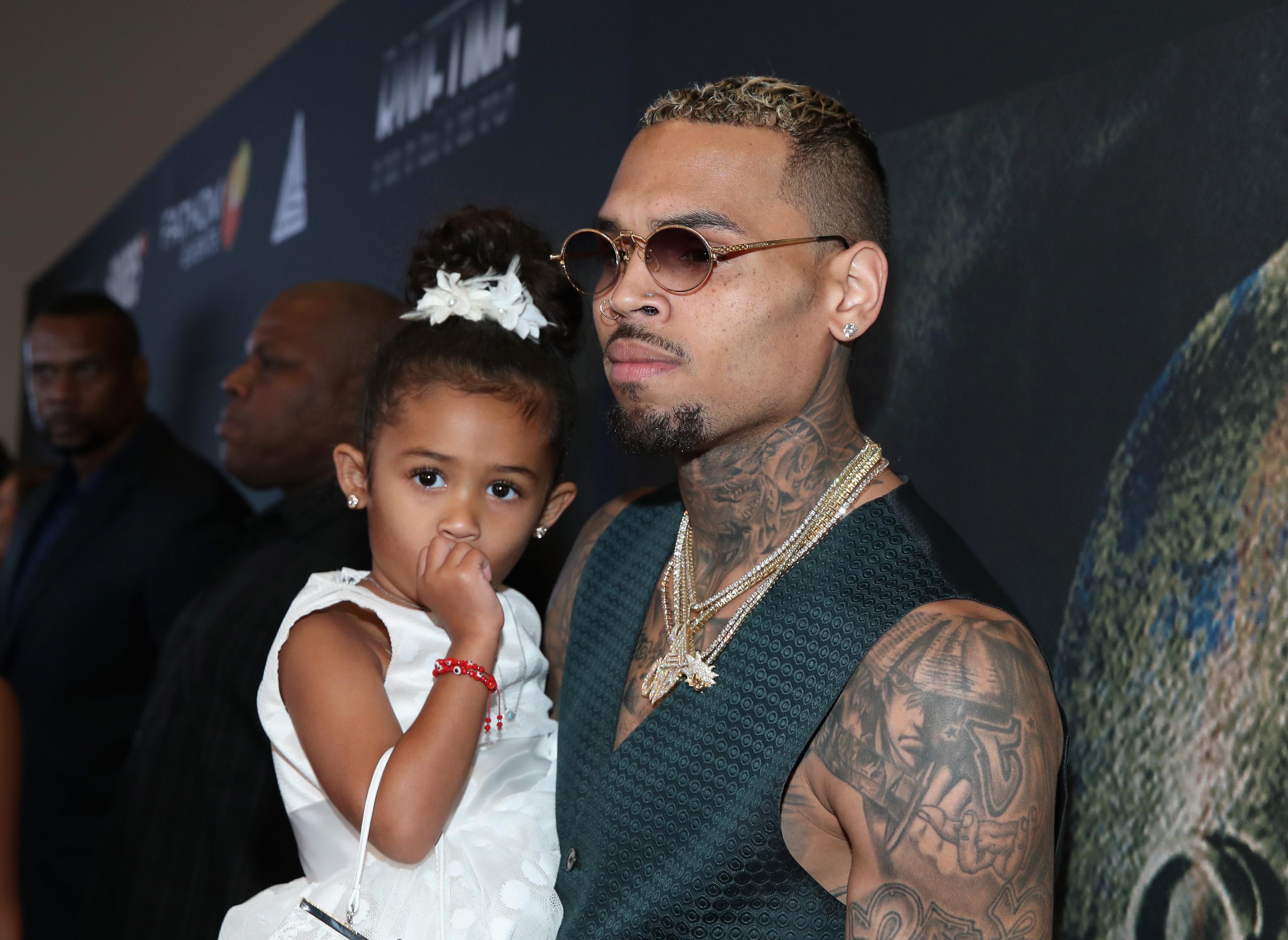 Chris Brown Surprises Daughter Royalty With a Stack of Money; You Need to See Her Reaction!
