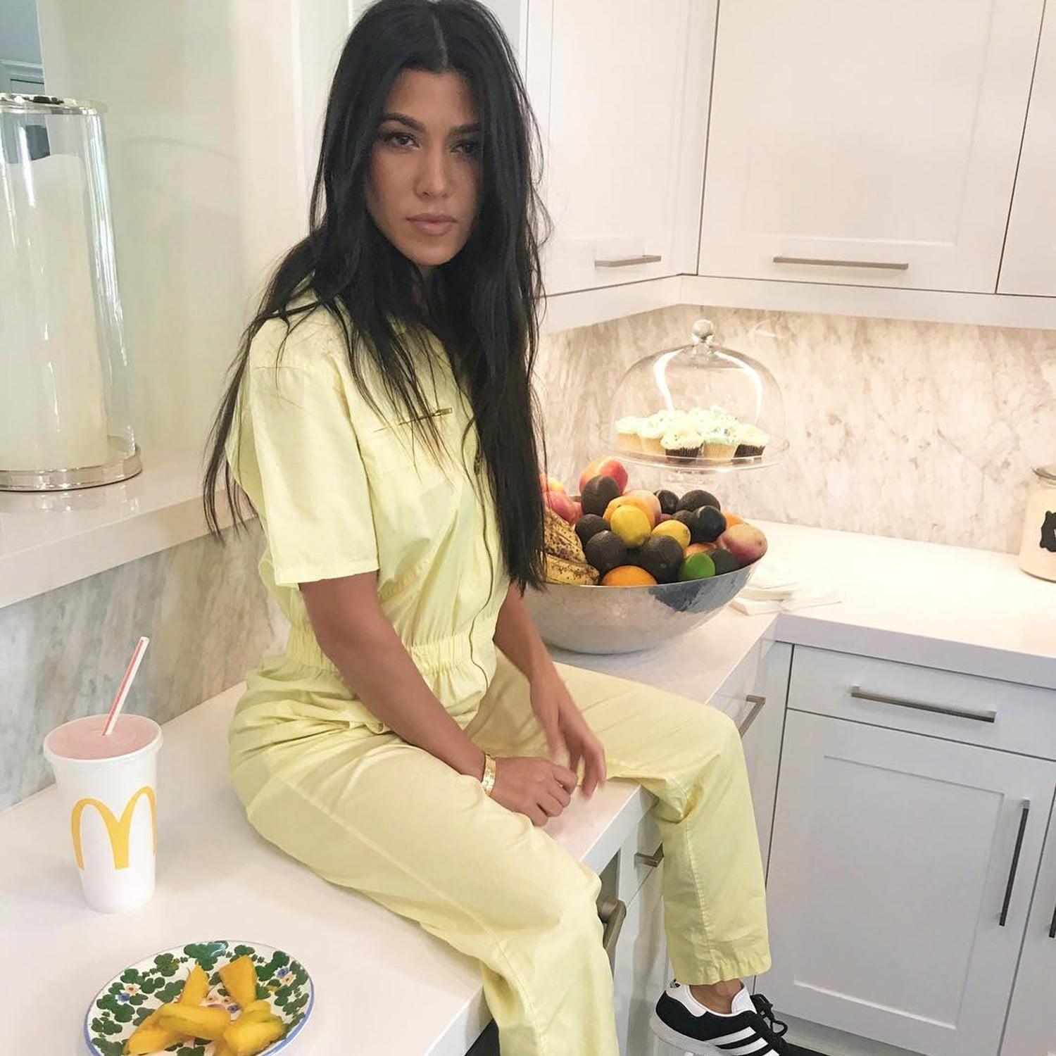 Kourtney Kardashian Praised For McDonald's Fries Snacking The Blast
