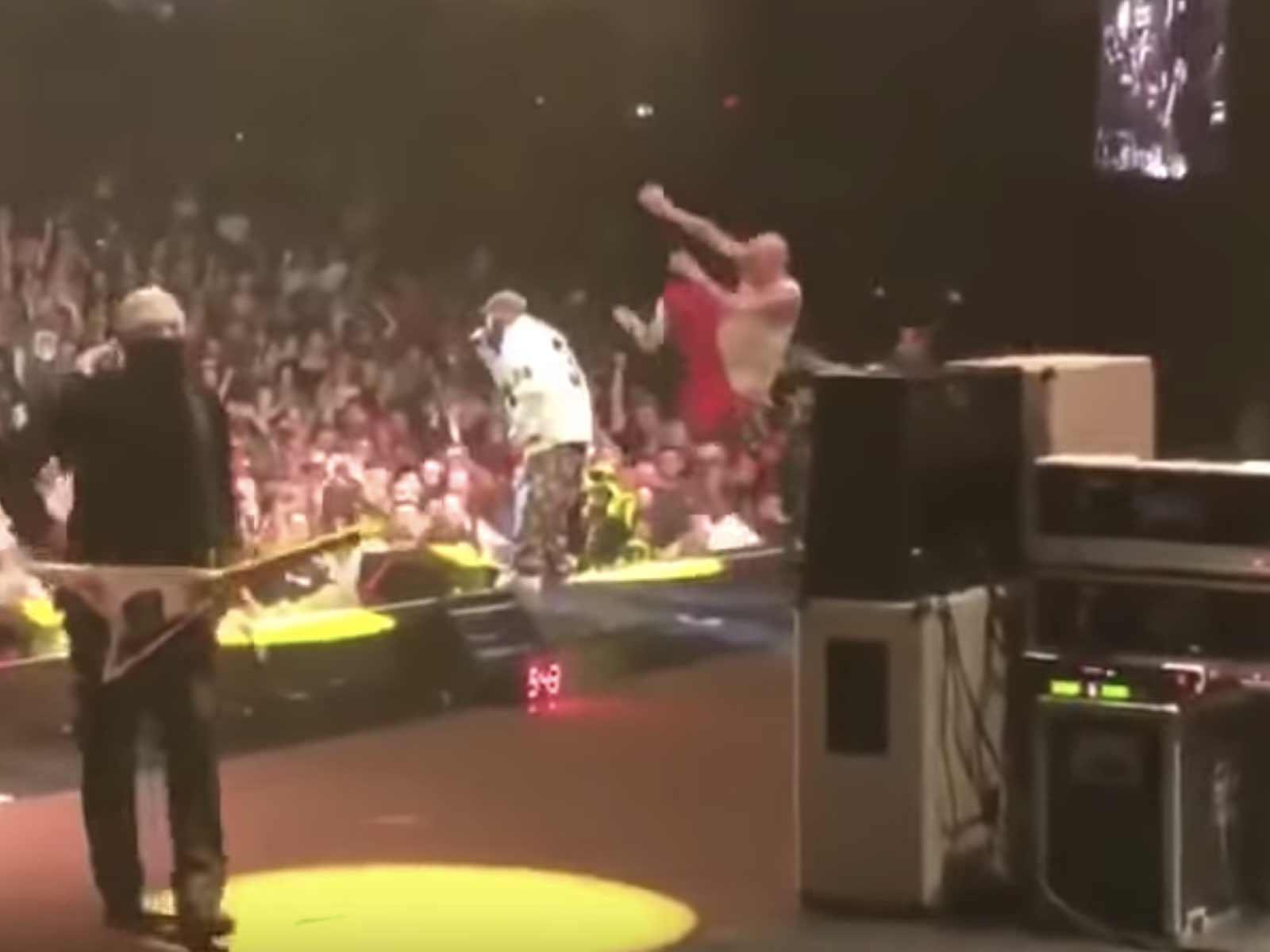 Insane Clown Posse Member Tried to Dropkick Fred Durst During Concert … and It Did Not Go Well