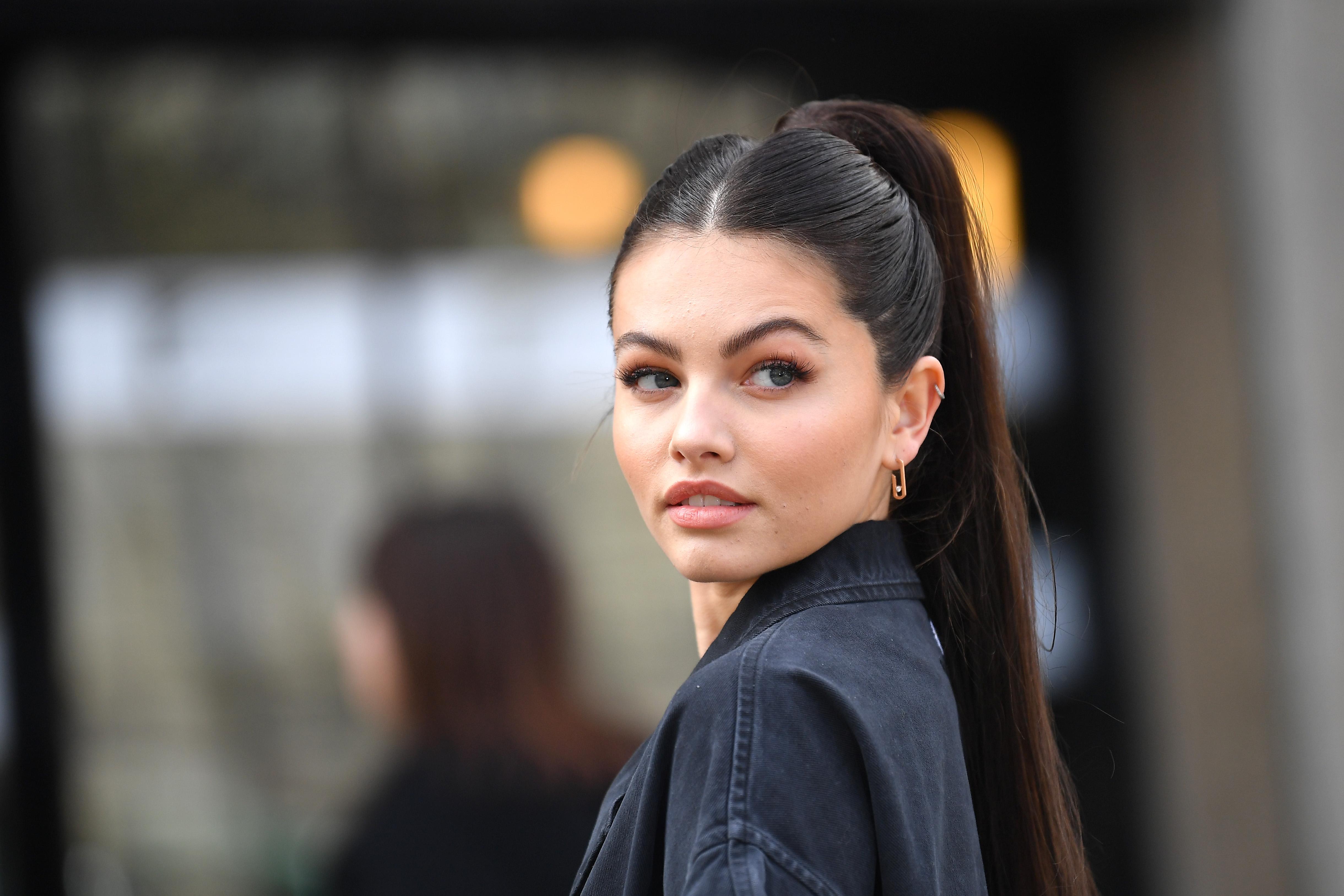 ‘World’s Most Beautiful Girl’ Thylane Blondeau Goes Braless In Basketball Shorts For Indoor Sunbathing Session