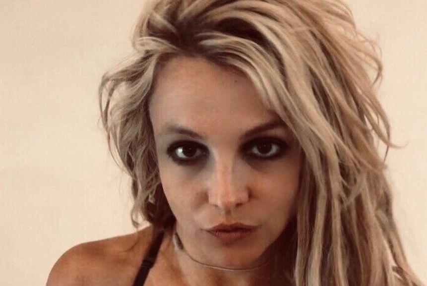 Britney Spears Pulls Down Shorts With No Visible Underwear In