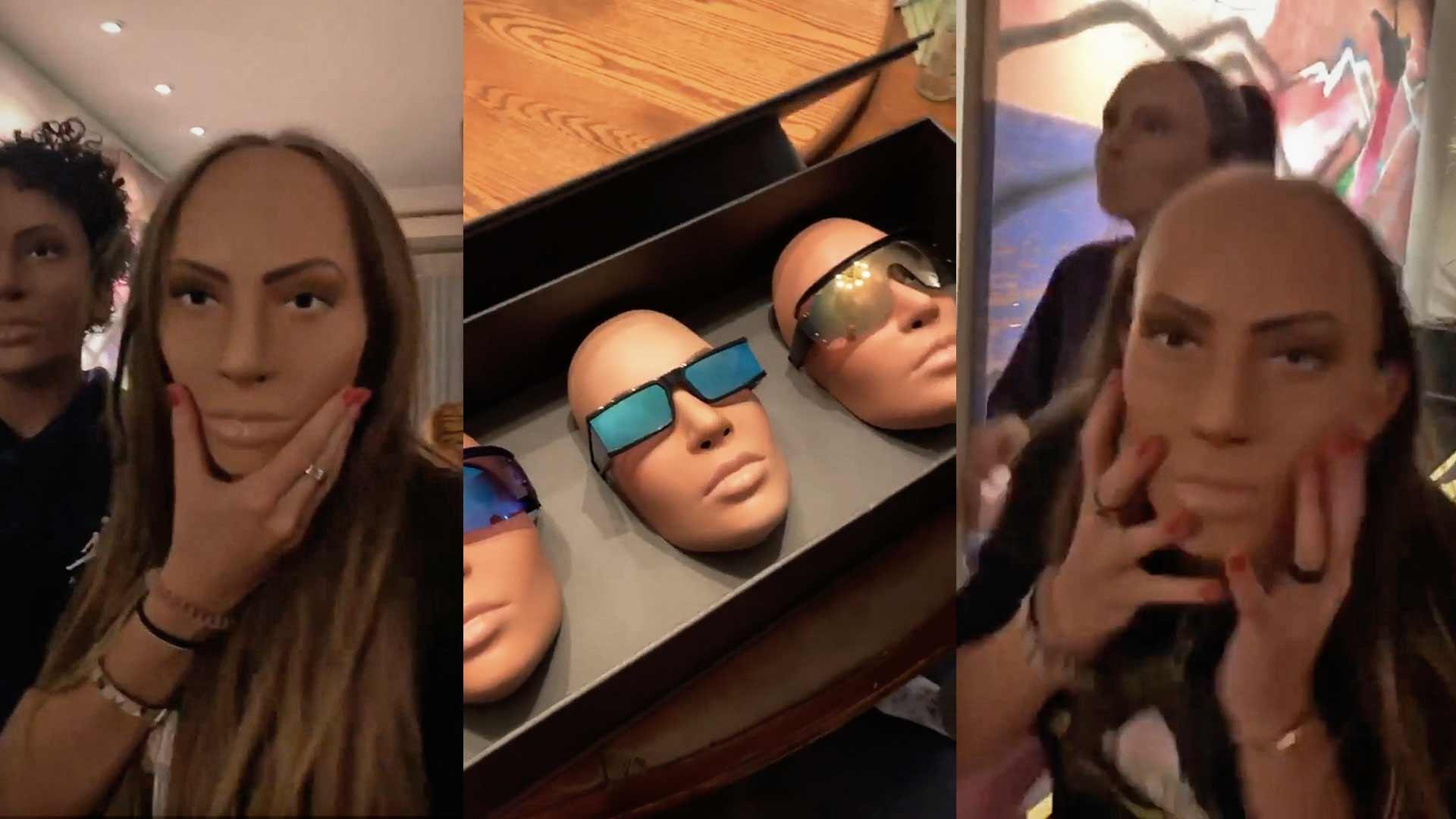 Heidi Klum’s Daughters Freak Out Over Kim Kardashian Masks