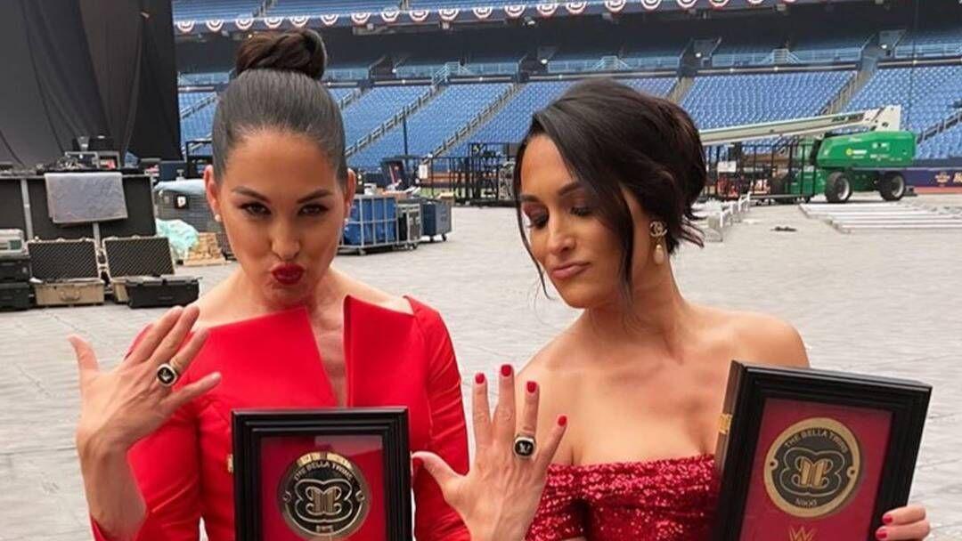 The Bella Twins Are Officially WWE Hall Of Famers