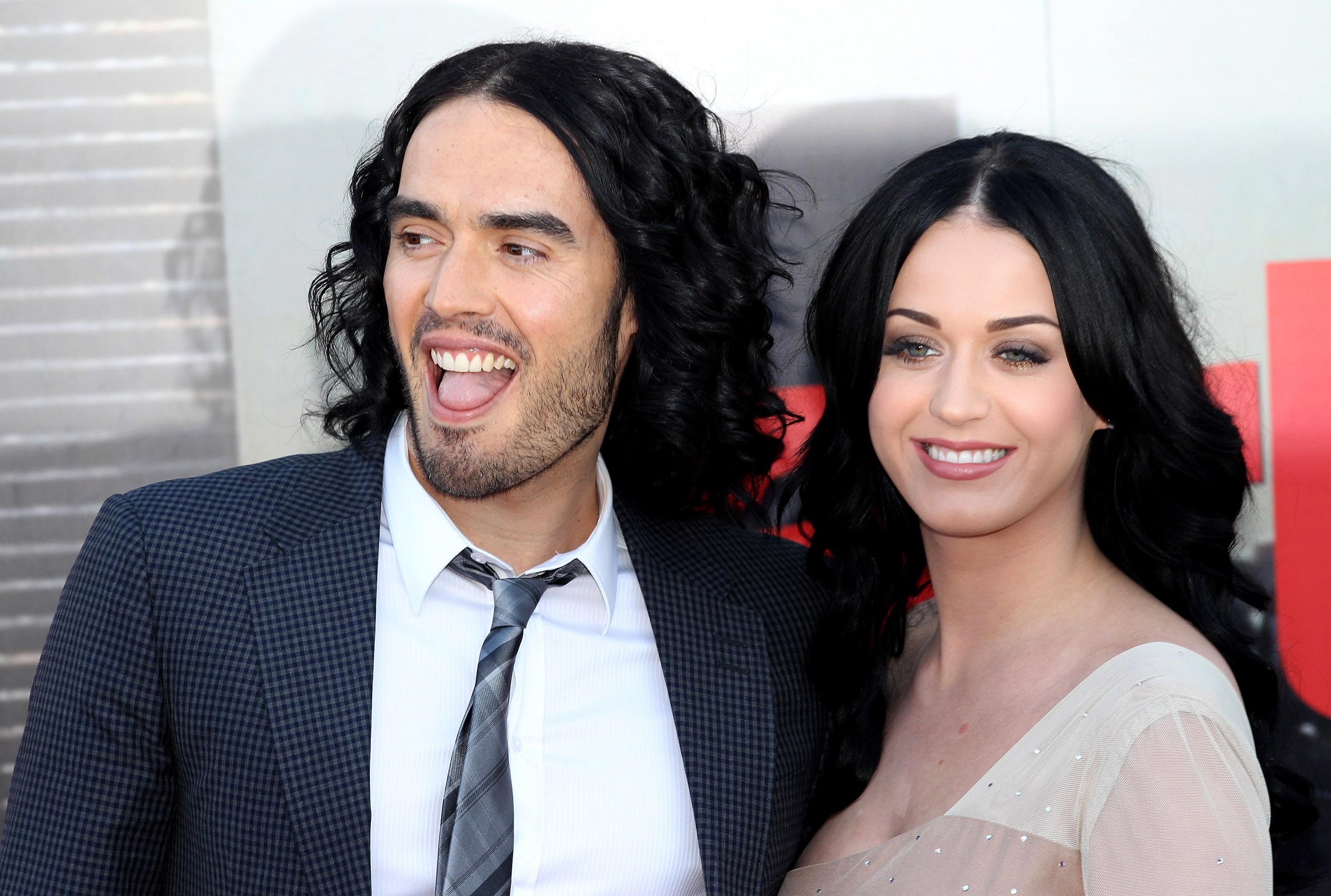 Russell Brand Gets Asked About Katy Perry Marriage During Show