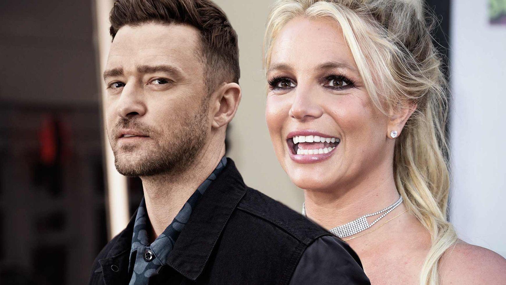 Justin Timberlake Flexes His Muscles After Britney Spears Shout Out The Blast 4768
