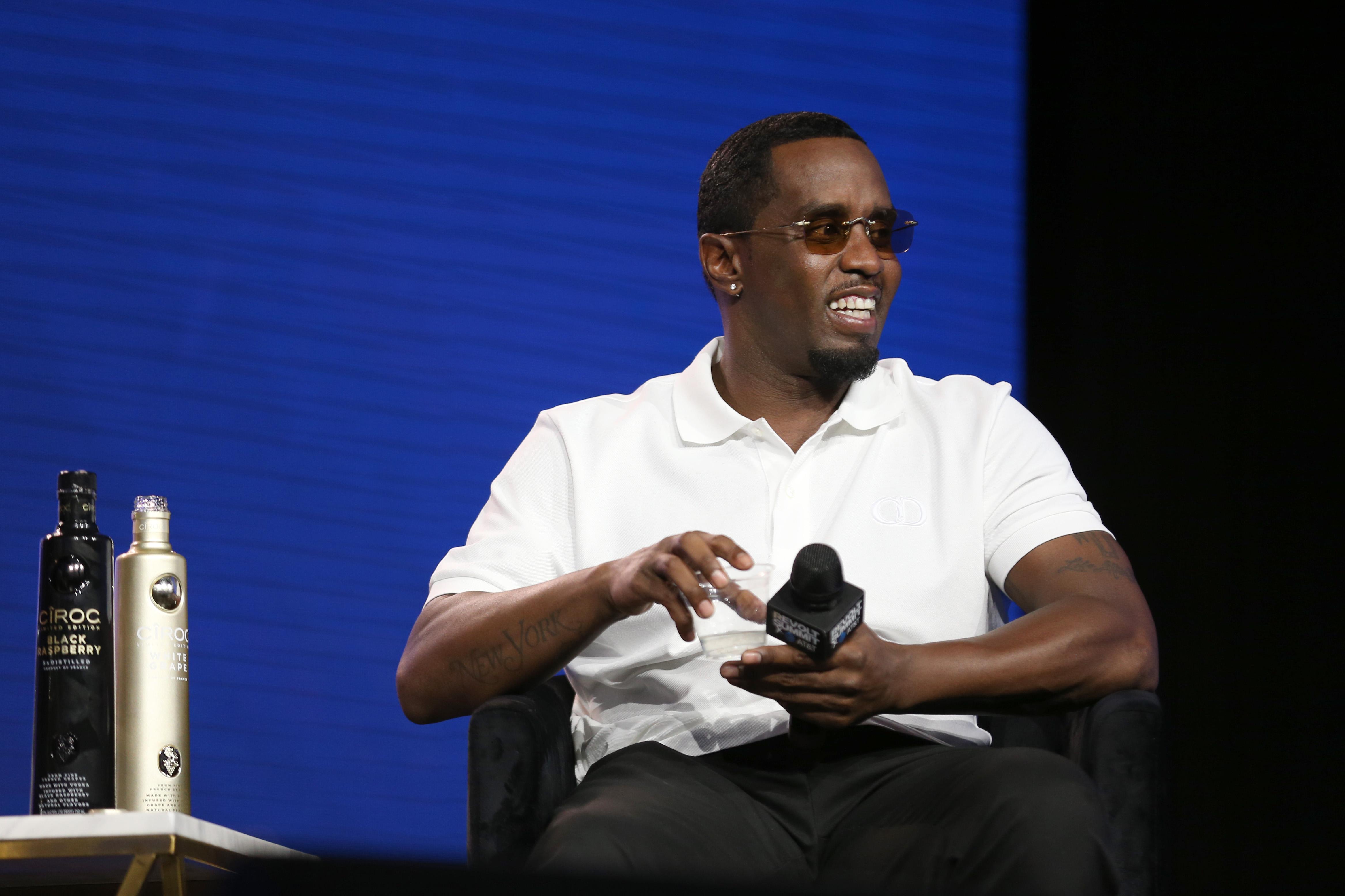 Diddy Shows Off His True Colors in Instagram Speech With Grey Hair & Beard