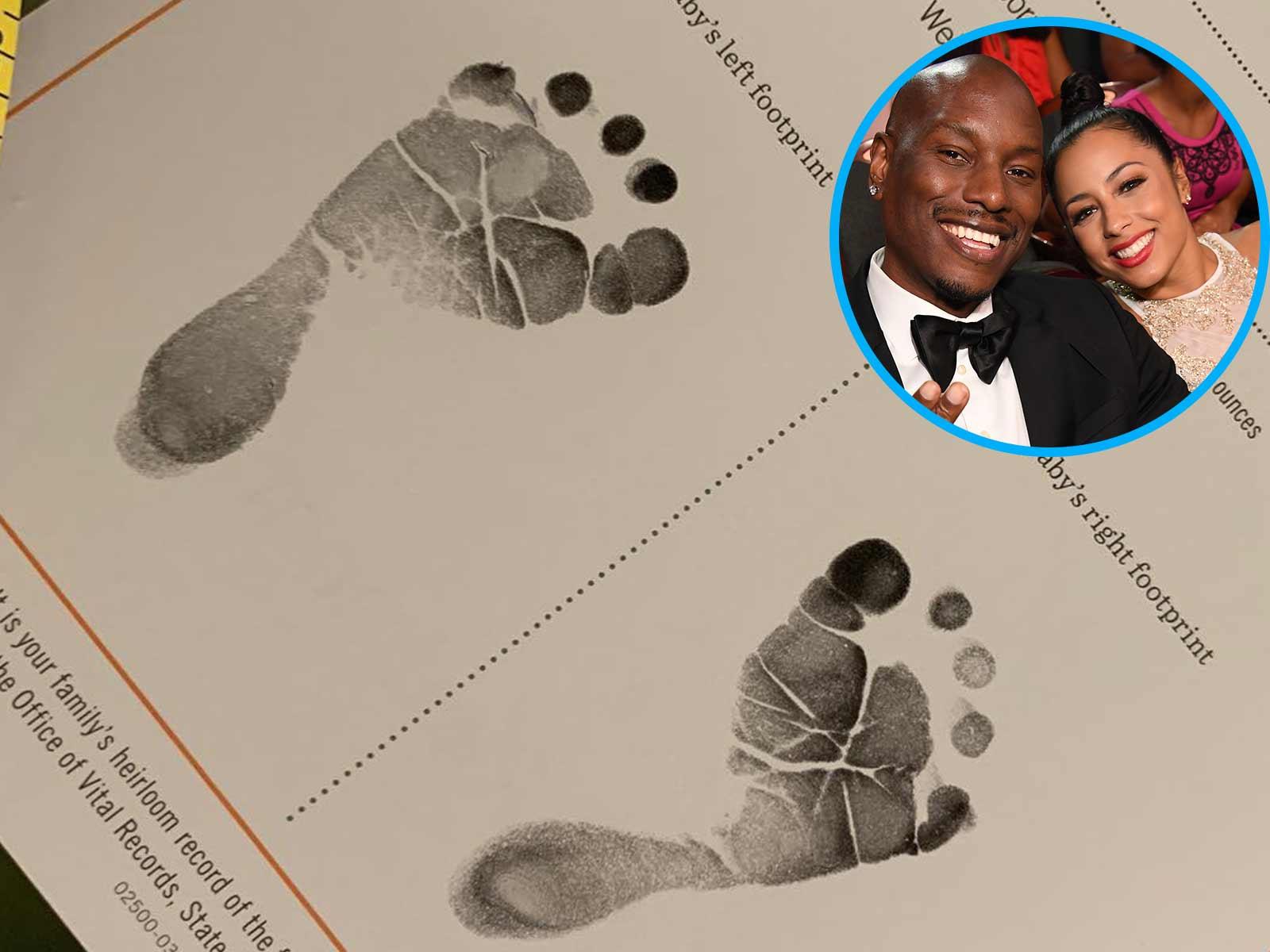 Tyrese Gibson & Wife Welcome Their First Daughter Together After 30 Hours of Labor