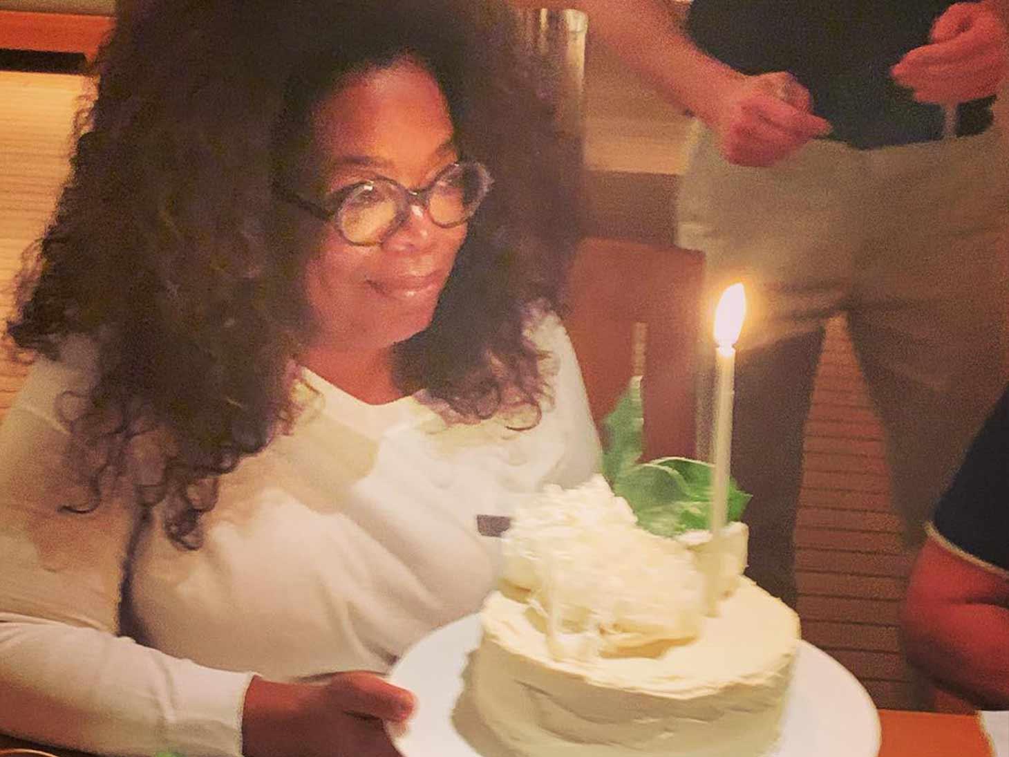 Oprah Celebrates 65th Birthday in St. Barts With BFF Gayle King