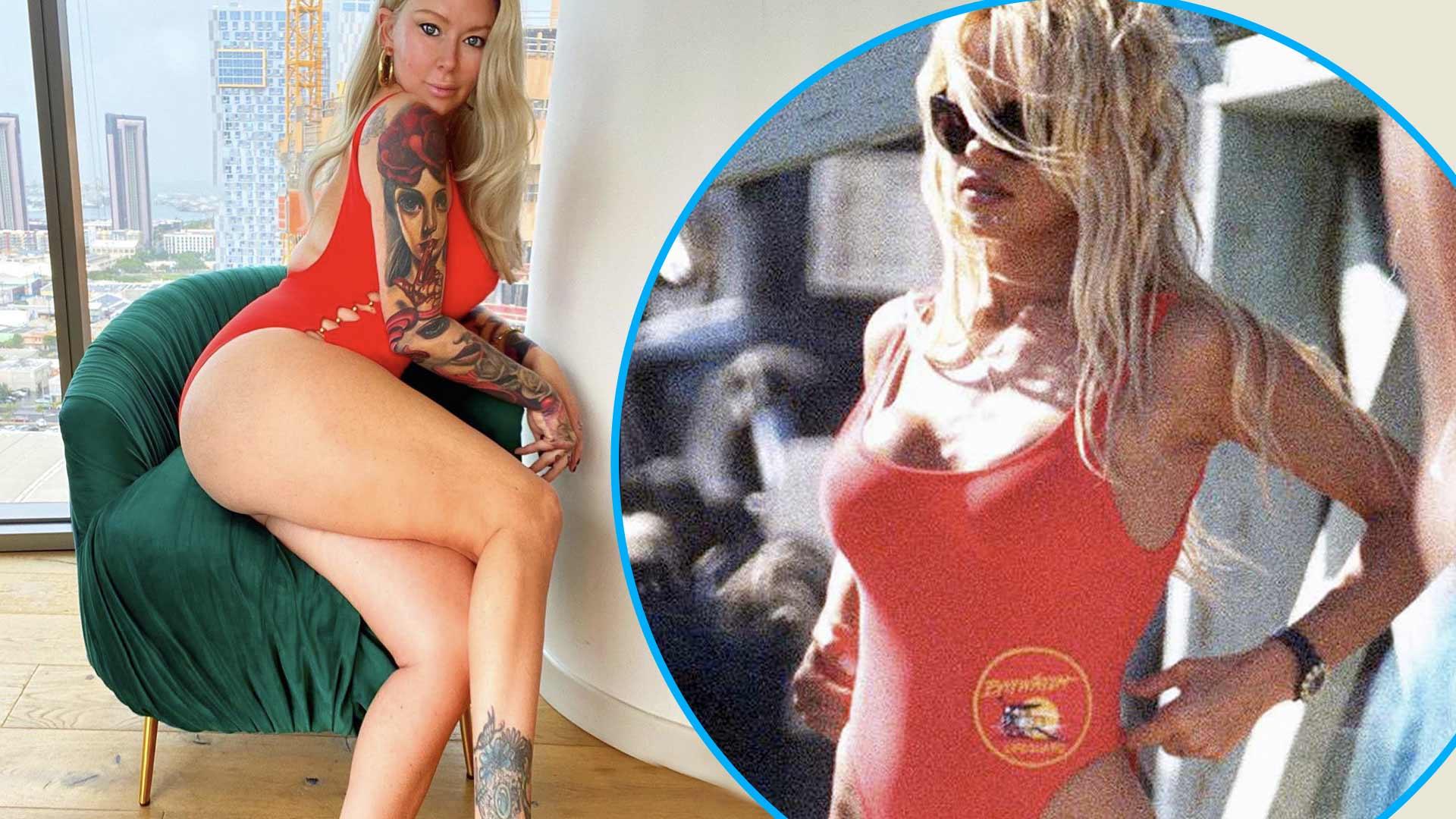 Jenna Jameson Channels Pamela Anderson’s Baywatch Look To Announce She’s Back On Keto