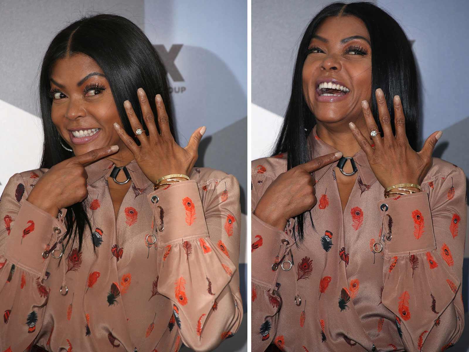 Taraji henson hot sale engagement ring