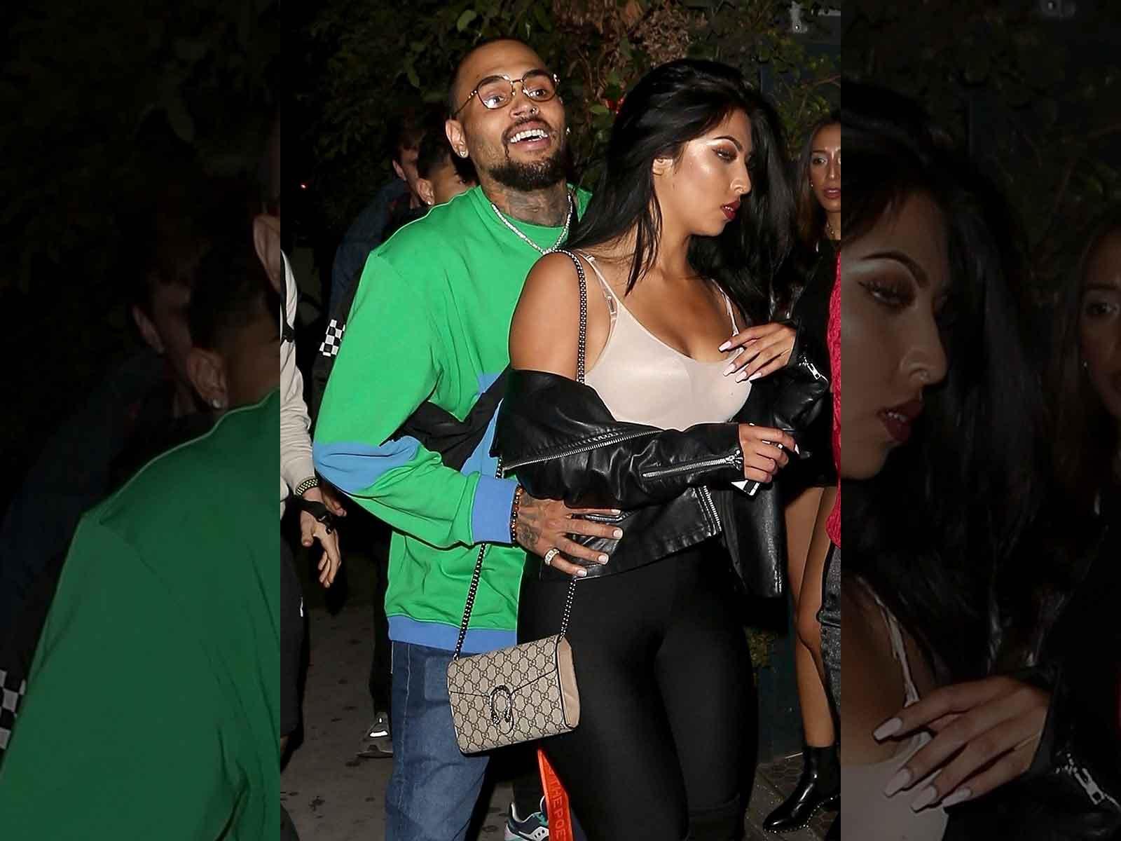 Chris Brown Gets It Poppin’ With New Mystery Girl