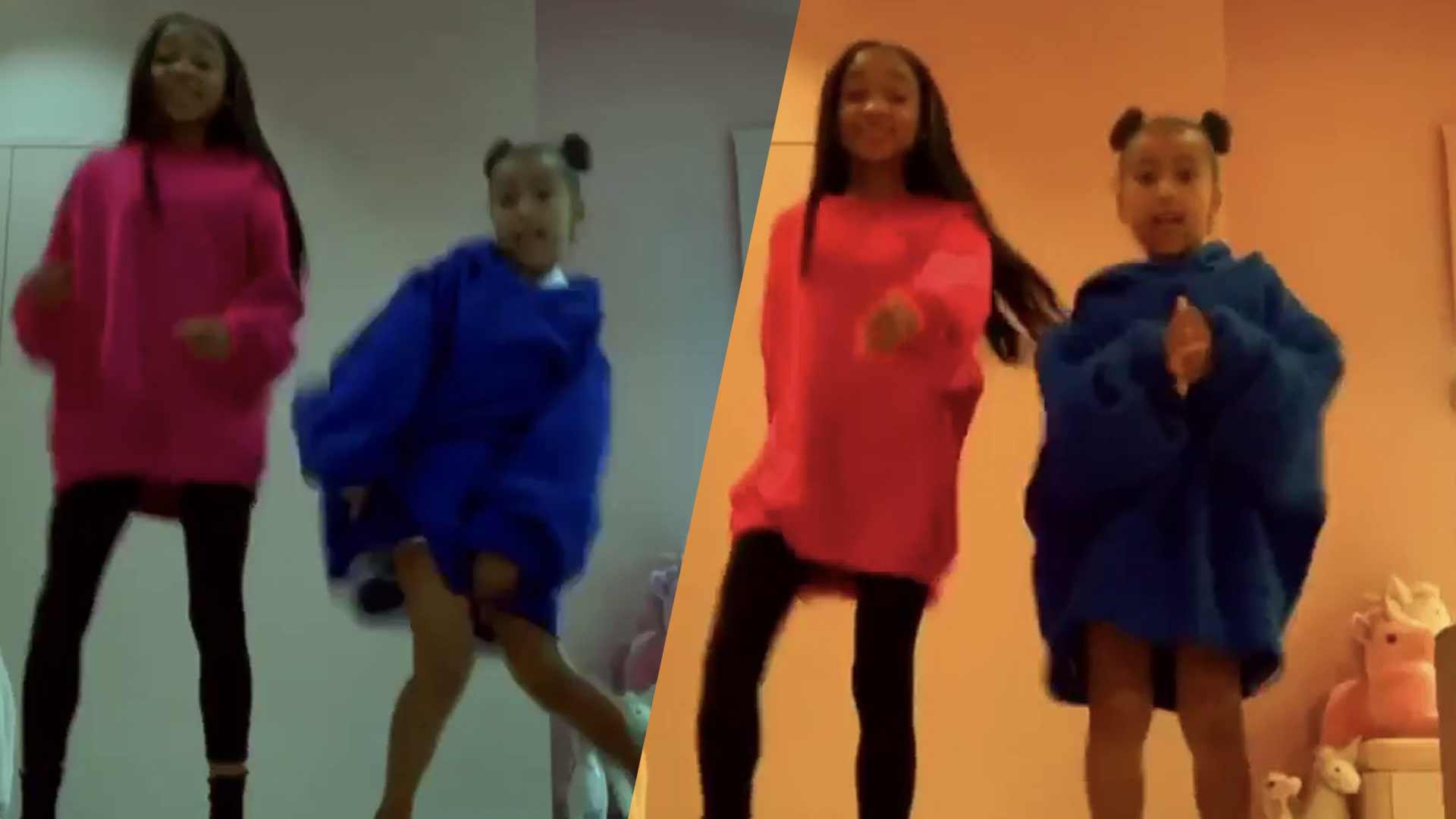 North West Stars In Awesome TikTok Video With Kid Rapper That Girl Lay Lay, Kim Kardashian Loves It