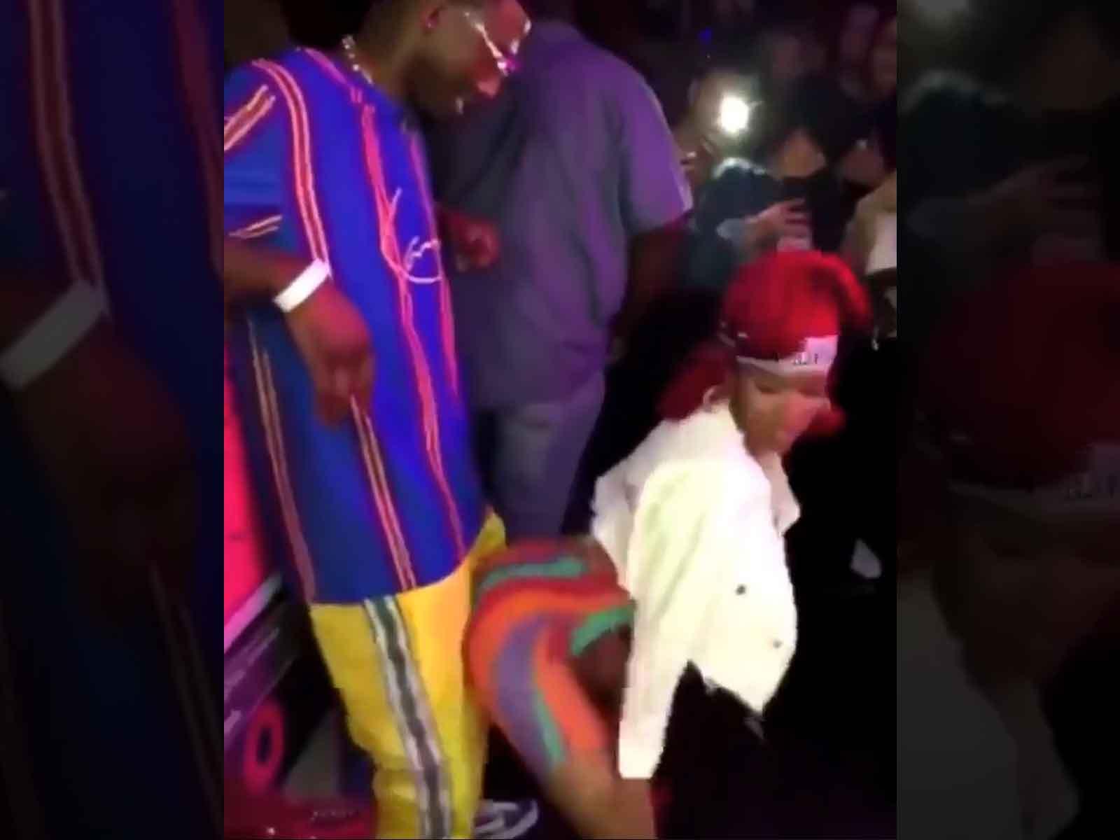 Teyana Taylor Shows Off Her Twerking Skills All Over Hubby Iman Shumpert