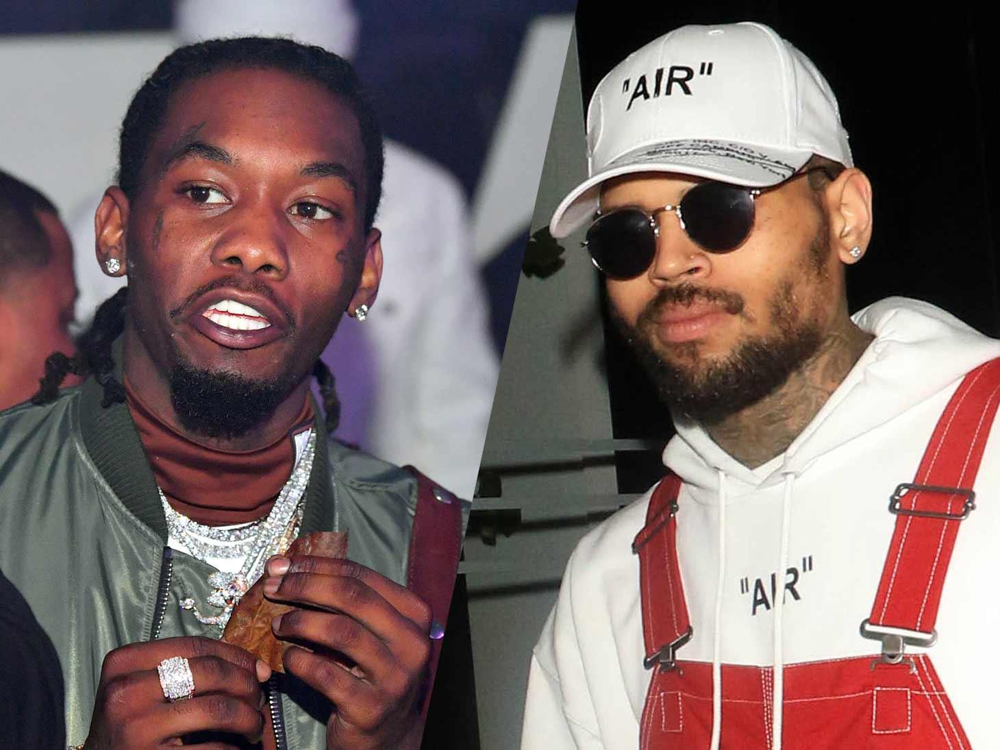 Offset Brings Up Rihanna Beating in War of Words With Chris Brown - The  Blast