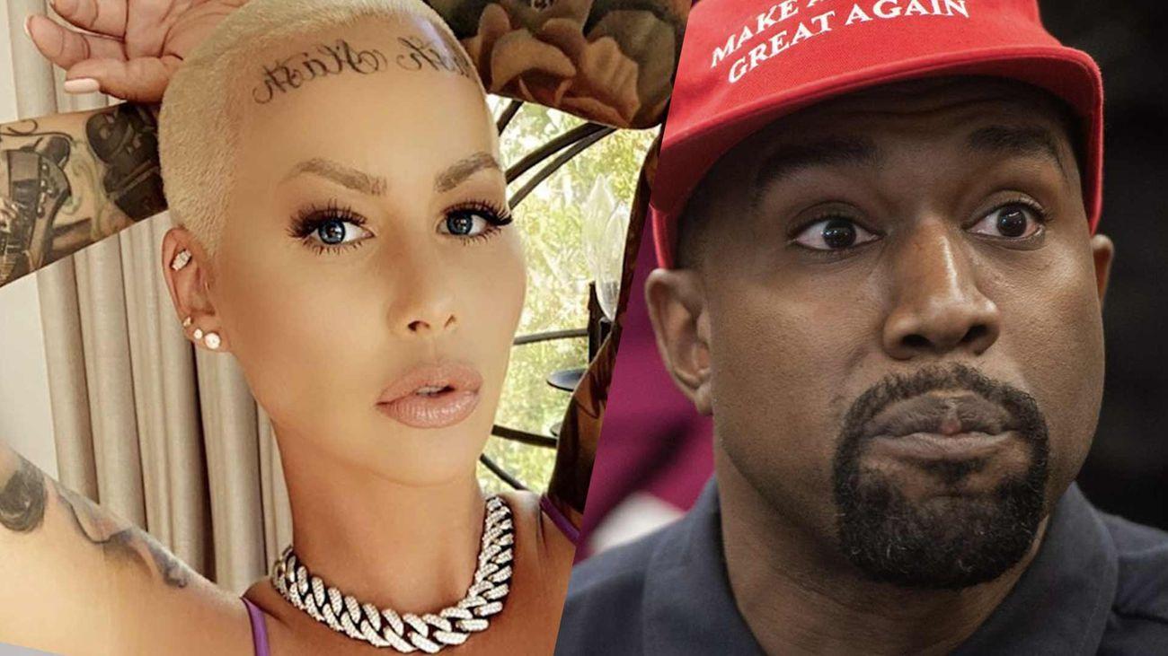 Amber Rose Rips Kanye To Shreds, Tells Him To Keep Her Name Out His Mouth
