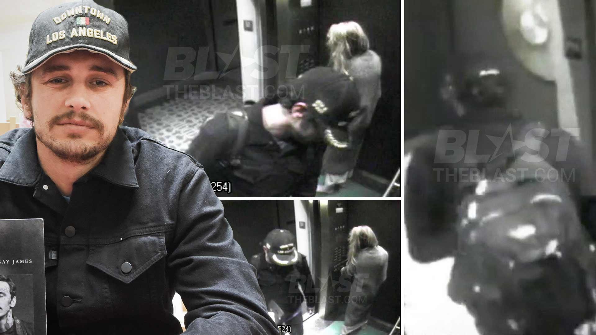Surveillance Video Shows James Franco With Amber Heard One Day After Blowout Fight With Johnny Depp